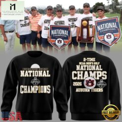Auburn Tigers NCAA Men’s Golf National Champions 2026 NCAA Golf Fan Sweatshirt
