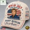 Barry Manilow 4th of July American Legend 2026 Cap Hats 2 Barry Manilow 4th of July American Legend Baseball Cap
