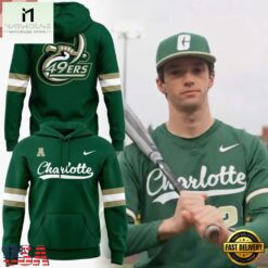 Charlotte 49ers New Uniform 2026 Vintage NCAA Football Hoodie