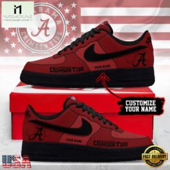 Custom Name Custom Name Alabama Crimson Tide NCAA Air Force 1 Shoes