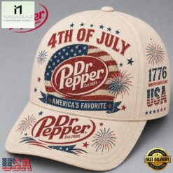 Dr. Pepper 4th of July American Legend Baseball Cap