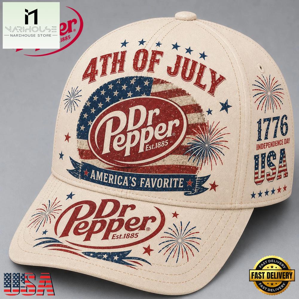 Dr. Pepper 4th of July American Legend 2026 Cap Hats Dr. Pepper 4th of July American Legend 2026 Cap Hats