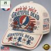 Grateful Dead 4th of July American Legend 2026 Cap Hats 2 Grateful Dead 4th of July American Legend Baseball Cap