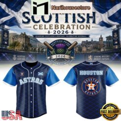 Houston Astros Scottish Pride Celebration 2026 Special Edition Baseball Jersey