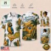 Jacksonville Jaguars NFL It's 5 O'clock Somewhere Button Up Tropical Parrot Hawaiian Shirt