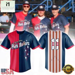 Jersey Shore BlueClaws x Pork Rollers 2026 Custom Baseball Jersey