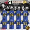 Los Angeles Rams x BTS World Tour Arirang 2026 Custom Football Jersey 2 Los Angeles Rams x BTS World Tour Arirang 2026 Custom Football Jersey