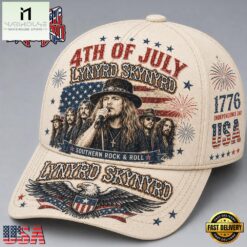 Lynyrd Skynyrd 4th of July American Legend Baseball Cap