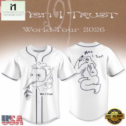 Men I Trust World Tour 2026 Limited Edition Music Fan Baseball Jersey