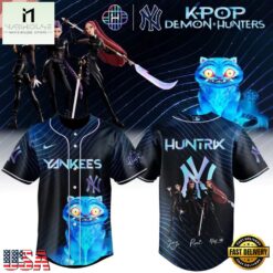 New York Yankees K-Pop Demon Hunters Night 2026 Baseball Jersey