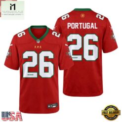 Portugal National Team 2026 FIFA World Cup Personalized Fan Football Jersey