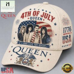 Queen Band 4th of July American Legend Baseball Cap