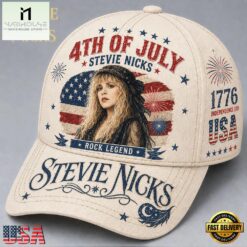 Stevie Nicks 4th of July American Legend Baseball Cap
