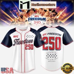 UFC Freedom 250 White House Exclusive Special Edition Baseball Jersey