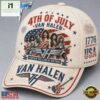 Van Halen 4th of July American Legend 2026 Cap Hats 2 Van Halen 4th of July American Legend Baseball Cap