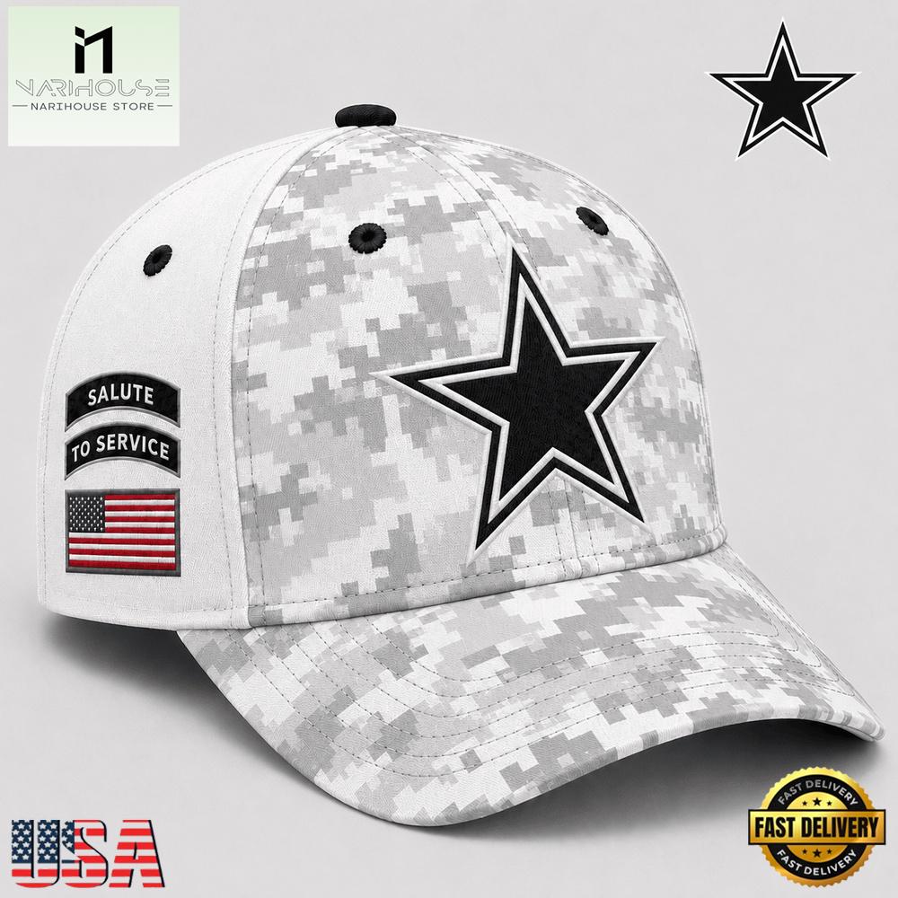 Dallas Cowboys NFL x Salute to Service 2026 Camo Classic Cap Dallas Cowboys NFL x Salute to Service 2026 Camo Classic Cap