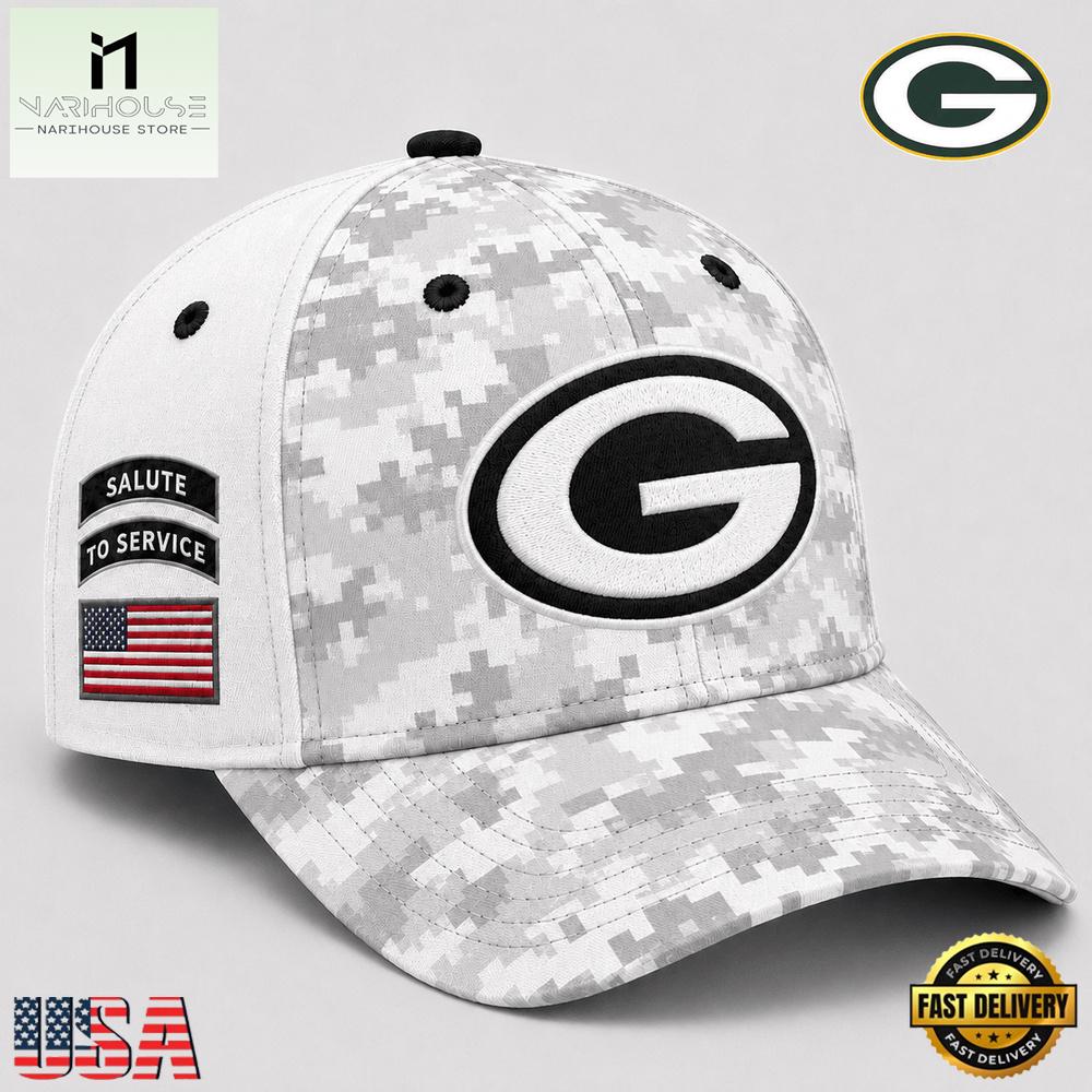 Green Bay Packers NFL x Salute to Service 2026 Camo Classic Cap Green Bay Packers NFL x Salute to Service 2026 Camo Classic Cap