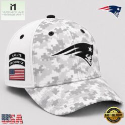 New England Patriots 2026 NFL Salute to Service Digital Camo Baseball Cap