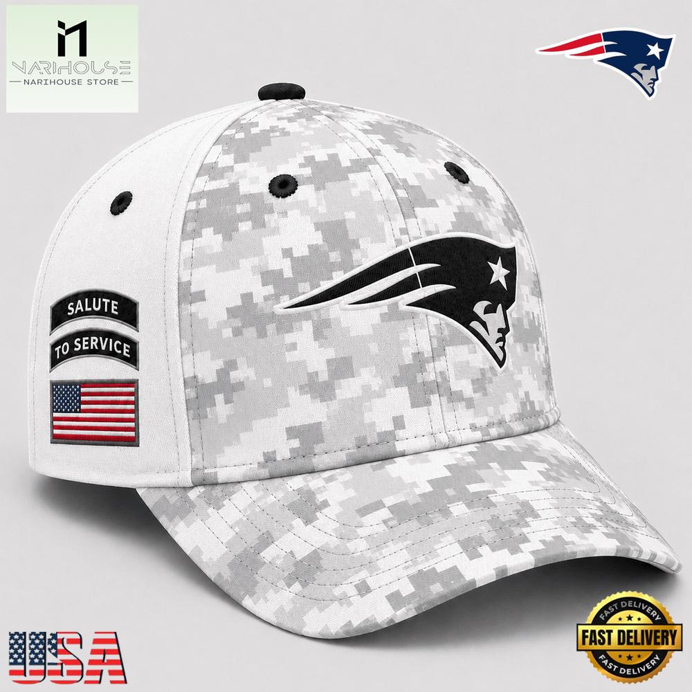 New England Patriots NFL x Salute to Service 2026 Camo Classic Cap New England Patriots NFL x Salute to Service 2026 Camo Classic Cap