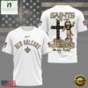 New Orleans Saints Faith & Football 3D T-Shirt