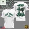 New York Jets Faith & Football 3D T-Shirt