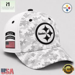 Pittsburgh Steelers 2026 NFL Salute to Service Digital Camo Baseball Cap