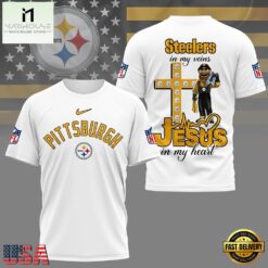 Pittsburgh Steelers Faith & Football 3D T-Shirt