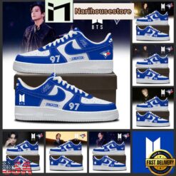 Toronto Blue Jays x BTS World Tour 2026 Air Force 1 Sneakers Shoes