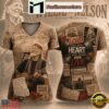 Willie Nelson Outlaw Country V Neck T-Shirt