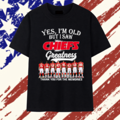 Yes I’m old but I saw Kansas City Chiefs greatness legends thank you for the memories signatures T Shirt , Stylish 2D Graphic Shirt Yes I M Old But I Saw Kansas City Chiefs Greatness Legends Thank You For The Memories Signatures T Shirt