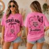 Texas A&M Aggies 2026 NCAA Pink October Breast Cancer Awareness Fan Pride Unisex T Shirt , NCAA College 3D Shirt Texas A M Aggies 2026 Ncaa Pink October Breast Cancer Awareness Fan Pride Unisex T Shirt