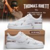 Thomas Rhett The Soundtrack to Life Tour 2026 Signature White Air Force 1 Shoes Sneaker , Music Artist AF1 Shoes Thomas Rhett The Soundtrack TO Life Tour 2026 Signature White Air Force 1 Shoes Sneaker