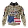 NHL Washington Capitals Specialized Kits For United State With Camo Color Hoodie, T Shirt , NHL 3D Game Day Tee Nhl Washington Capitals Specialized Kits For United State With Camo Color Hoodie T Shirt 1
