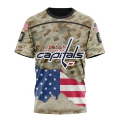 NHL Washington Capitals Specialized Kits For United State With Camo Color Hoodie, T Shirt , NHL 3D Game Day Tee Nhl Washington Capitals Specialized Kits For United State With Camo Color Hoodie T Shirt 4