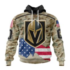 NHL Vegas Golden Knights Specialized Kits For United State With Camo Color Hoodie, T Shirt , NHL 3D Game Day Tee Nhl Vegas Golden Knights Specialized Kits For United State With Camo Color Hoodie T Shirt 1