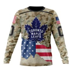 NHL Toronto Maple Leafs Specialized Kits For United State With Camo Color Hoodie, T Shirt , NHL 3D Game Day Tee Nhl Toronto Maple Leafs Specialized Kits For United State With Camo Color Hoodie T Shirt 3