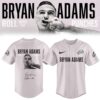 Bryan Adams Roll With The Punches Tour 2026 27 Limited Edition Signature Baseball Jersey, Concert Baseball Jersey Bryan Adams Roll With The Punches Tour 2026 27 Limited Edition Signature Baseball Jersey