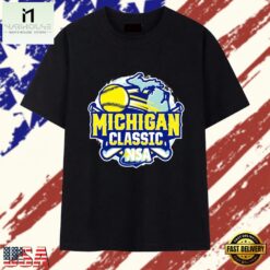 2026 NSA Michigan Classic Fastpitch Tournament T Shirt , Stylish 2D Graphic Shirt 2026 Nsa Michigan Classic Fastpitch Tournament T Shirt