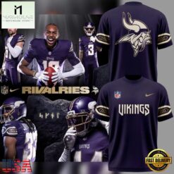2026 Rivalries Uniforms Minnesota Vikings T Shirt, Hot 3D Shirt Trend 2026 Rivalries Uniforms Minnesota Vikings T Shirt