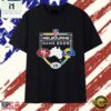49ers vs Rams NFL 26 Melbourne Game Shield Matchup T Shirt, Stylish 2D Graphic Shirt 49ers VS Rams Nfl 26 Melbourne Game Shield Matchup T Shirt