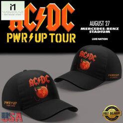 ACDC Exclusive Atlanta Event Shirt Power Up Tour 2026 Cap