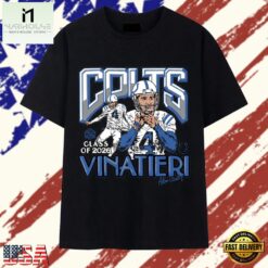 Adam Vinatieri Colts Class of 2026 Homage T Shirt , Stylish 2D Graphic Shirt Adam Vinatieri Colts Class OF 2026 Homage T Shirt