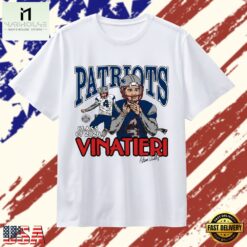 Adam Vinatieri Patriots Class of 2026 Homage T Shirt , Stylish 2D Graphic Shirt Adam Vinatieri Patriots Class OF 2026 Homage T Shirt