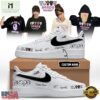 Aespa x BAPE Signed 2026 Limited Edition White Air Force 1 Shoes