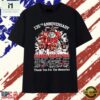 Alabama Crimson Tide 135th anniversary thank you for the memories signature T Shirt , Stylish 2D Graphic Shirt Alabama Crimson Tide 135th Anniversary Thank You For The Memories Signature T Shirt