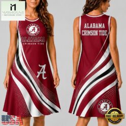 Alabama Crimson Tide NCAA Team Pride Women's Sleeveless Dress, NCAA Women Team Dress Alabama Crimson Tide Ncaa Team Pride Women S Sleeveless Dress