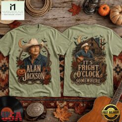 Alan Jackson Southern Porch Boo Crew 3D Shirt, Popular 3D Music Tee Alan Jackson Southern Porch Boo Crew 3D Shirt