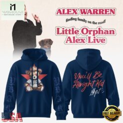 Alex Warren’s Little Orphan Alex Tour 2026 New Design Hoodie, Popular 3D Music Tee Alex Warren S Little Orphan Alex Tour 2026 New Design Hoodie