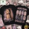 Ariana Grande Is My Jam Songs in Jars Front and Back T Shirt, Popular 3D Music Tee Ariana Grande IS MY Jam Songs IN Jars Front And Back T Shirt