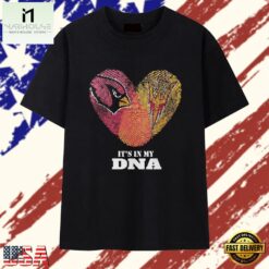 Arizona Cardinals and Arizona State Sun Devils it’s in my DNA T Shirt, Stylish 2D Graphic Shirt Arizona Cardinals And Arizona State Sun Devils IT S IN MY Dna T Shirt